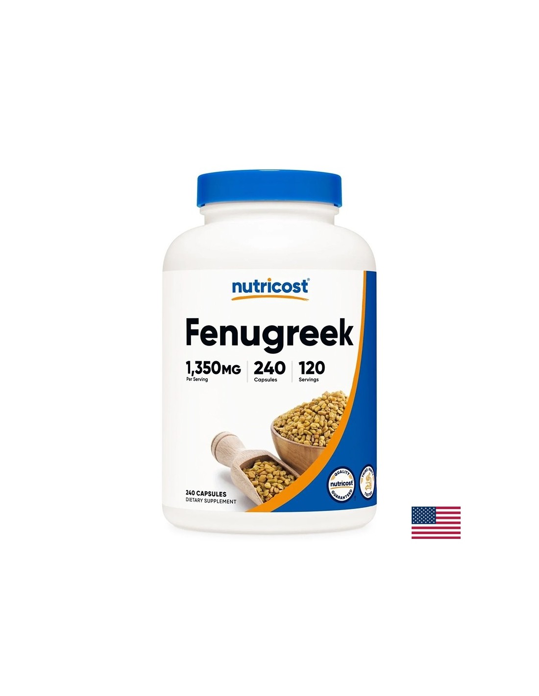 Gastrointestinálny trakt - Fenugreek (semená), 240 kapsúl