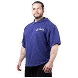 <tc>Legal Power</tc> Mikina s kapucňou Stone Wash Rag Top ''Boston'' / Top s kapucňou / Kráľovská modrá