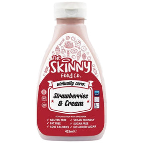 Skinny Syrup | Strawberry Cream - 425 ml - Nutra Best Europe