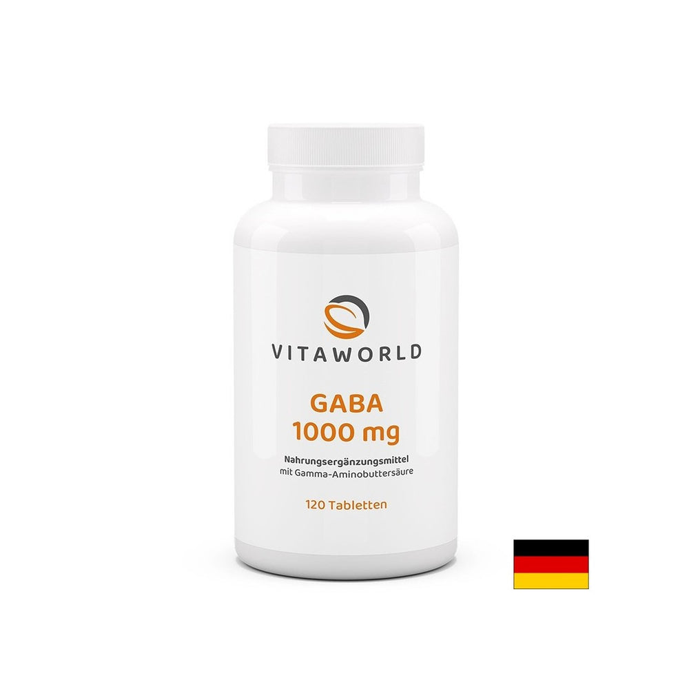 Stres a nespavosť - GABA (kyselina gama -aminobutylová), 1000 mg x 120 tabliet