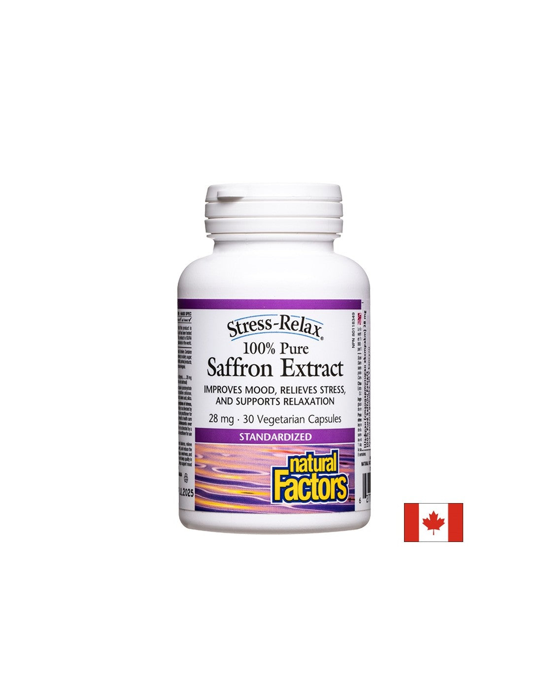 Stres a depresia - šafran (štandardizovaný extrakt), 28 mg x 30 V kapsuly <tc>Natural Factors</tc>