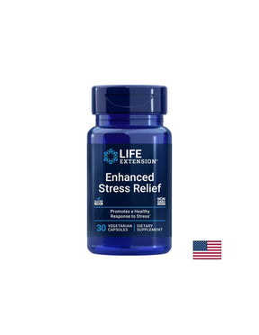 Stress and good mood - Lemon Balm + L-Theanine - Enchanced Stress Relief, 30 capsules - Nutra Best Europe