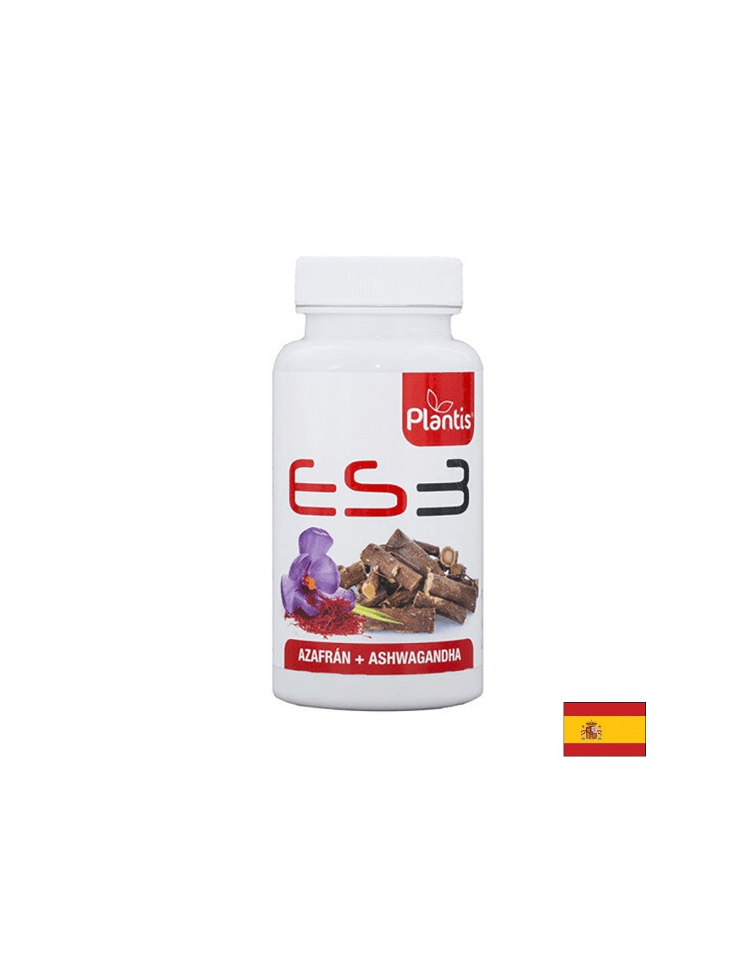 Stres a dobrá nálada - šafran + Ashwagandha ES3 Plantis®, 30 kapsúl