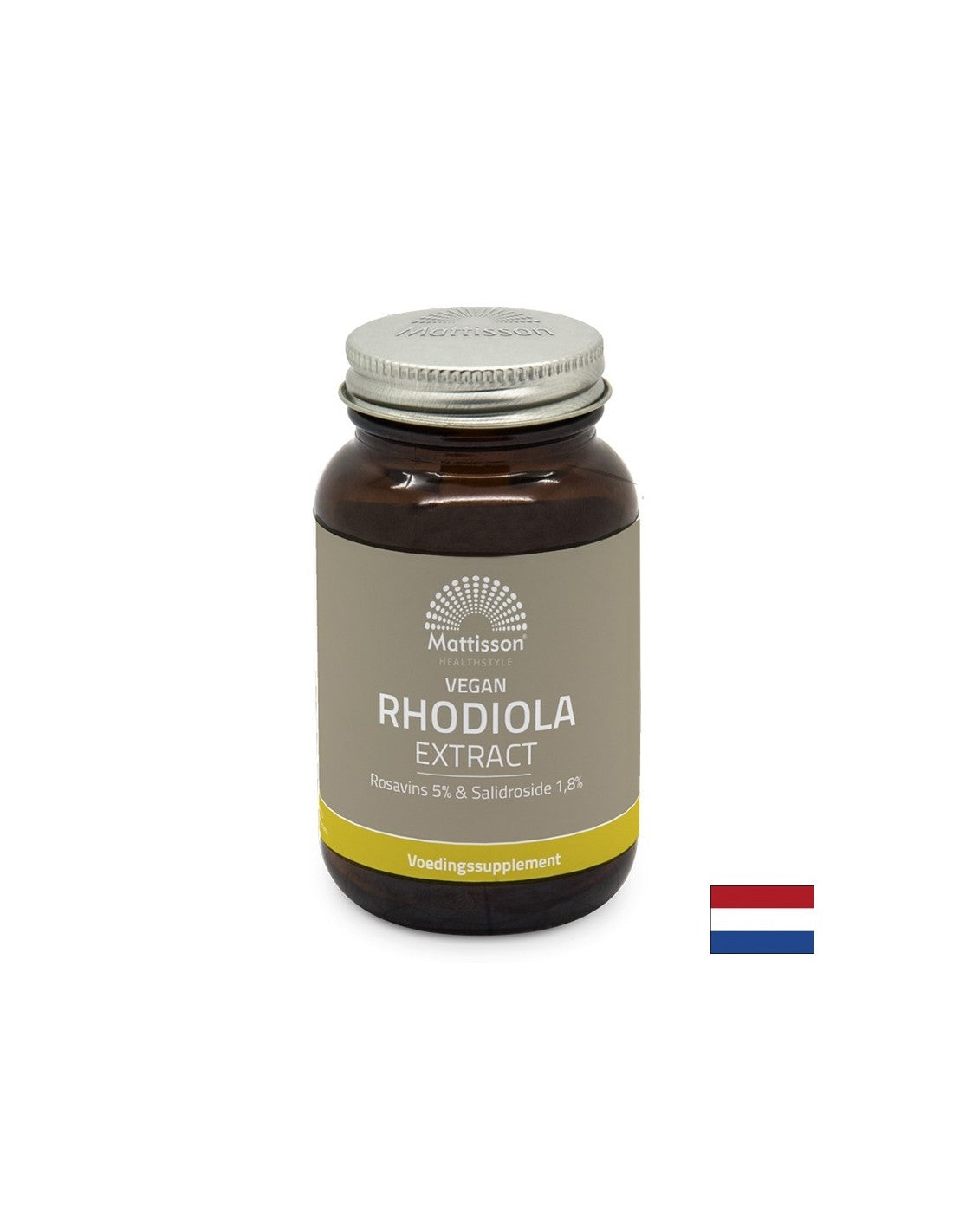 Stres a dobrá nálada - Zlatý koreň, 60 kapsúl <tc>Mattisson Healthstyle</tc>