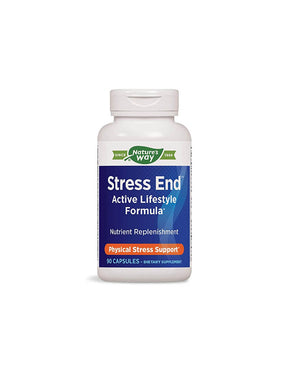 Stress End - Anti-stress formula, 90 capsules Nature's Way - Nutra Best Europe