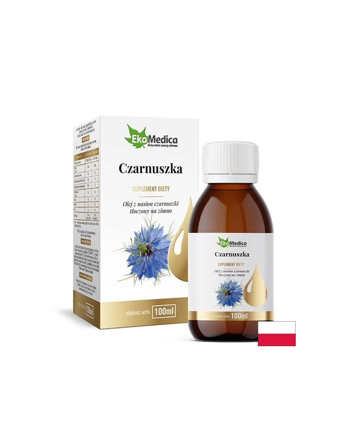 Studený lisovaný olej z čiernej rasce (semená), 100 ml