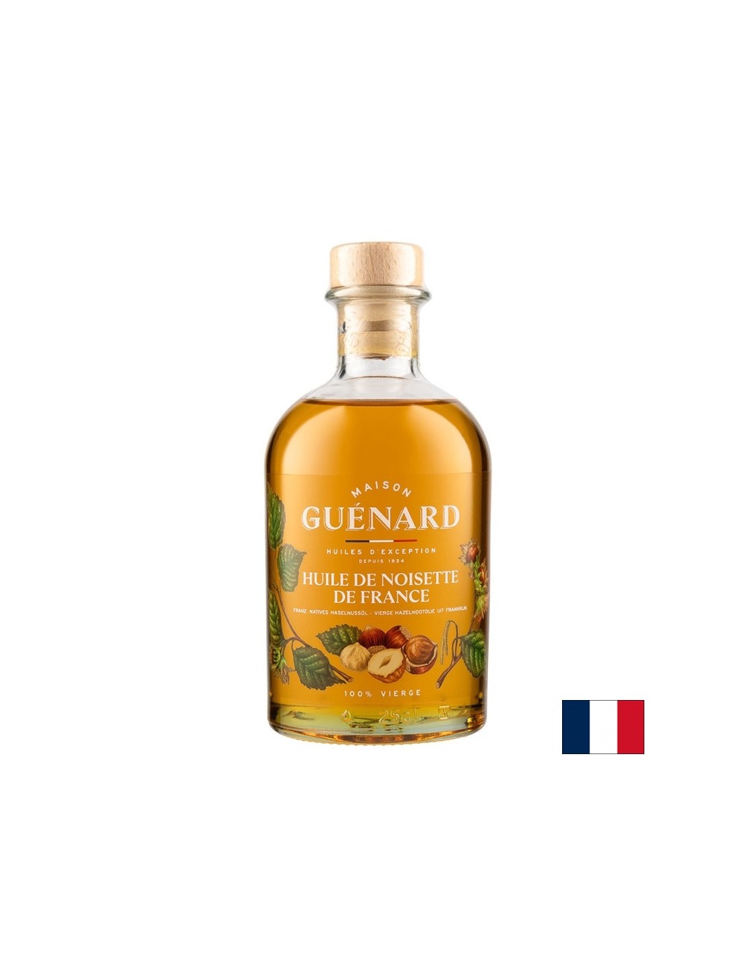 Za studena lisovaný lieskový olej (Francúzsko), 240 ml
