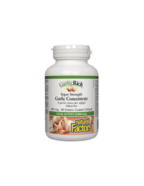 GarlicRich® | Super Strength Garlic Concentrate - 90 Gel capsules - Nutra Best Europe