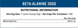 Beta -alanínový prášok 3000 mg - 300 gramov