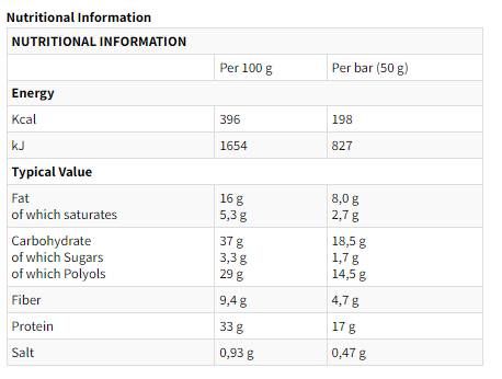 Extra Crrok High Protein Bar - 18 x 50 gramov