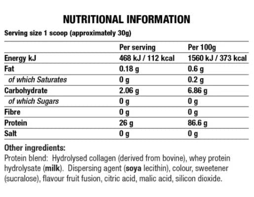Juicy Protein V2 | s hydrolyzovaným kolagénom a srvátkovým hydrolyzátom - 1800 gramov