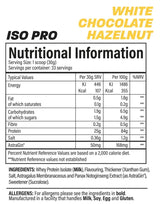 ISO PRO | 100% srvátkový proteínový izolát - 1 000 gramov