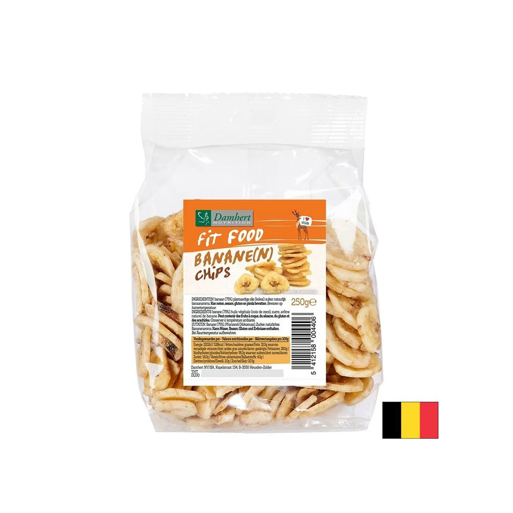 Sušené banánové lupienky, 250 g