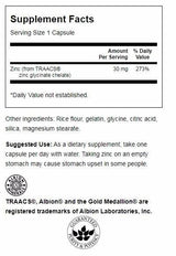 Ultra Albion chelatovaný zinok 30 mg 90 kapsúl