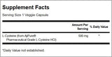 Ajipure N-acetyl cysteín 600 mg 60 kapsúl
