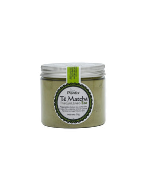 Instant organic matcha tea powder - metabolism and energy - Té Matcha Instantáneo Eco Plantis®, 50 g powder - Nutra Best Europe