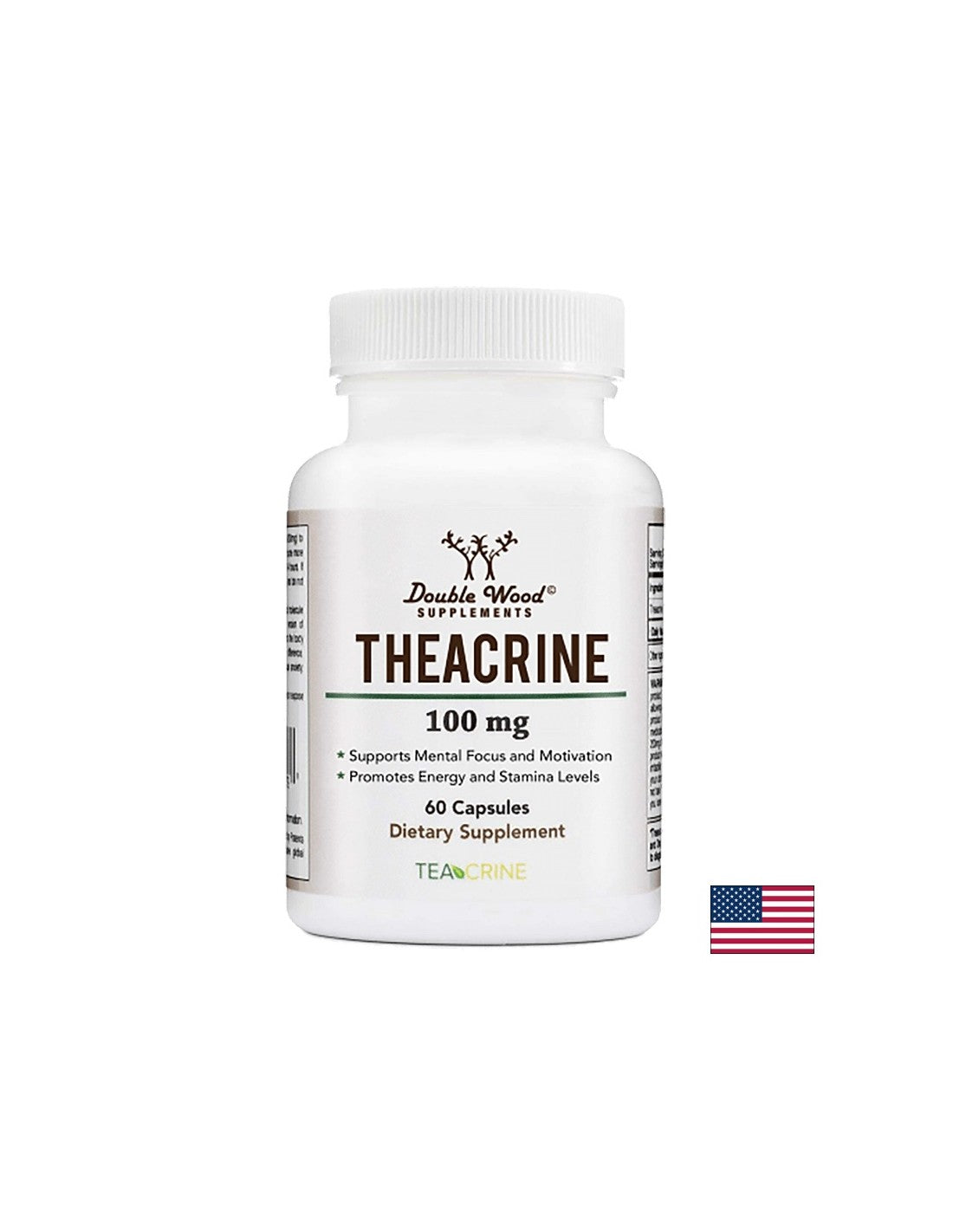 Theacrine, 60 kapsúl <tc>Double Wood</tc>