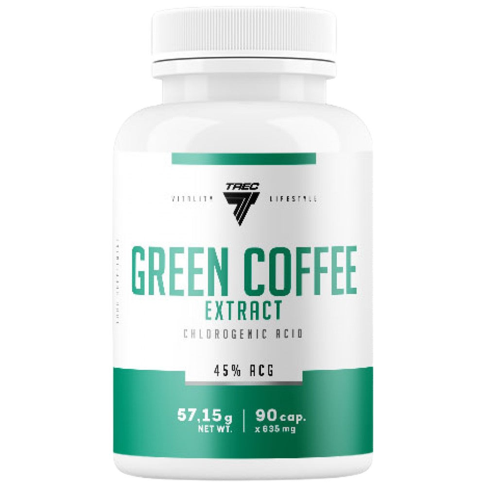 Zelený extrakt z kávy 500 mg - 90 kapsúl