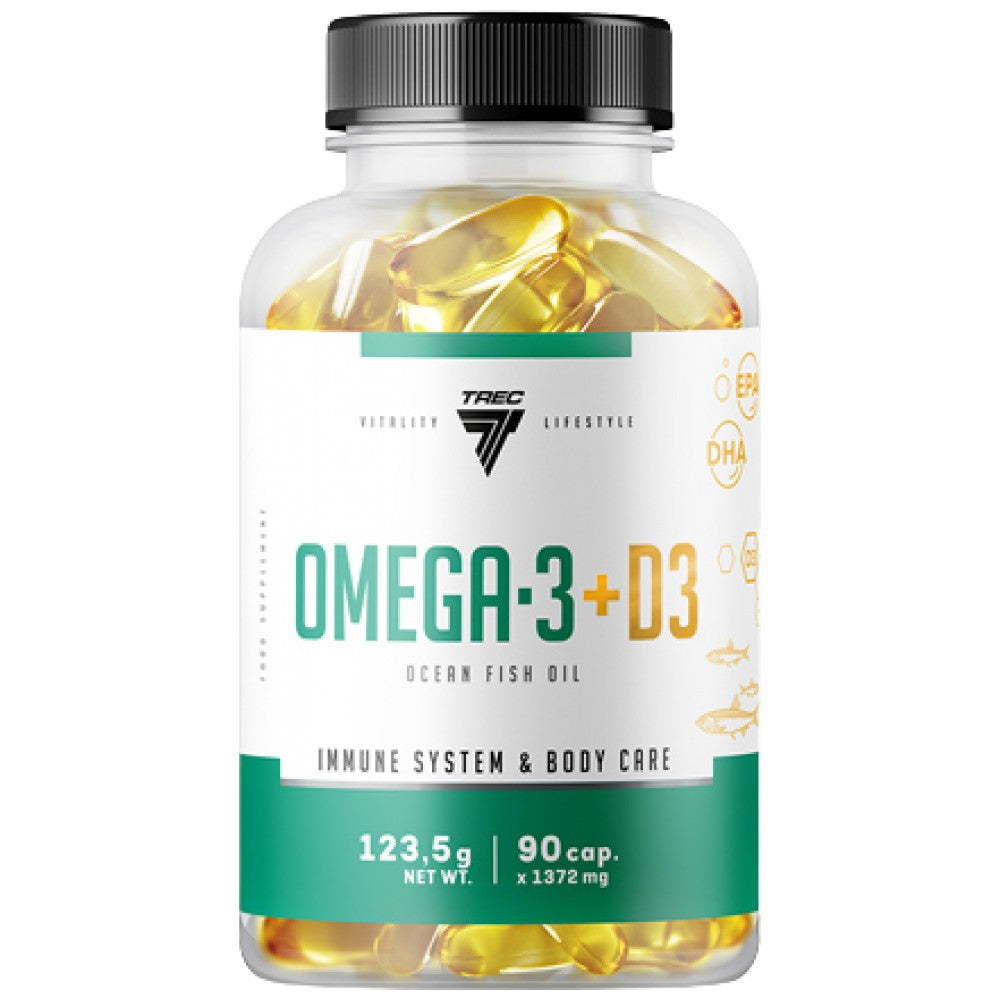 Omega-3 + D3 90 gélové kapsuly