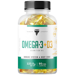 Omega-3 + D3 90 Gel capsules - Nutra Best Europe