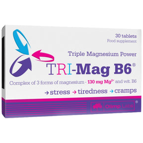 TriI-Mag B6 - 30 Tablets - Nutra Best Europe