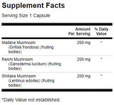 Triple Mushroom komplex 600 mg - 60 kapsúl