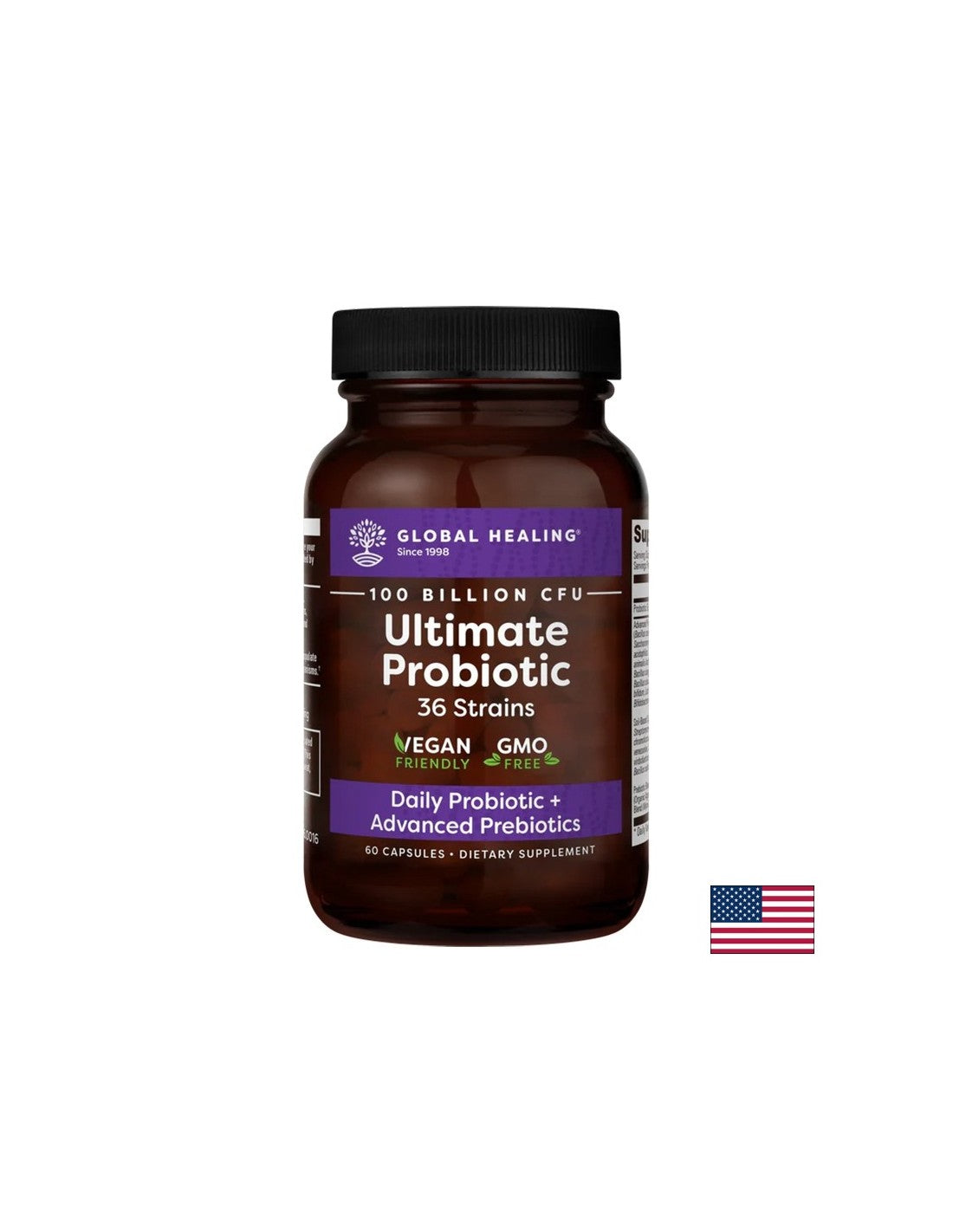 Ultimate Probiotic 100 miliárd aktívnych probiotík, 36 kmeňov x 60 kapsúl