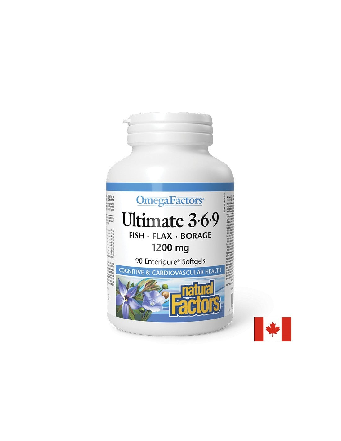 Na podporu imunity, funkcie videnia a mozgu-Ultimate Omega 3-6-9, 1200 mg x 90 Softgel Capsules