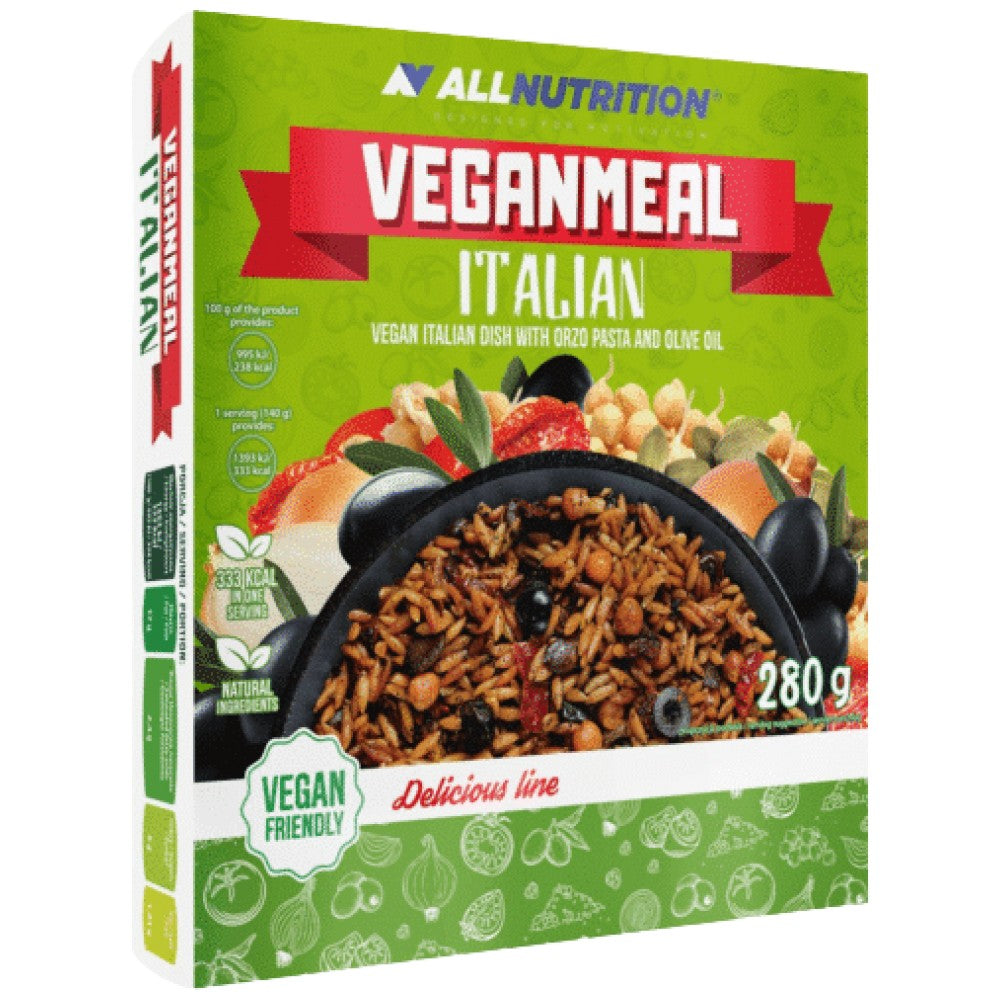 VEGANMEAL TALIANSKO | Pripravené na jedenie s vysokým obsahom bielkovín-280 gramov