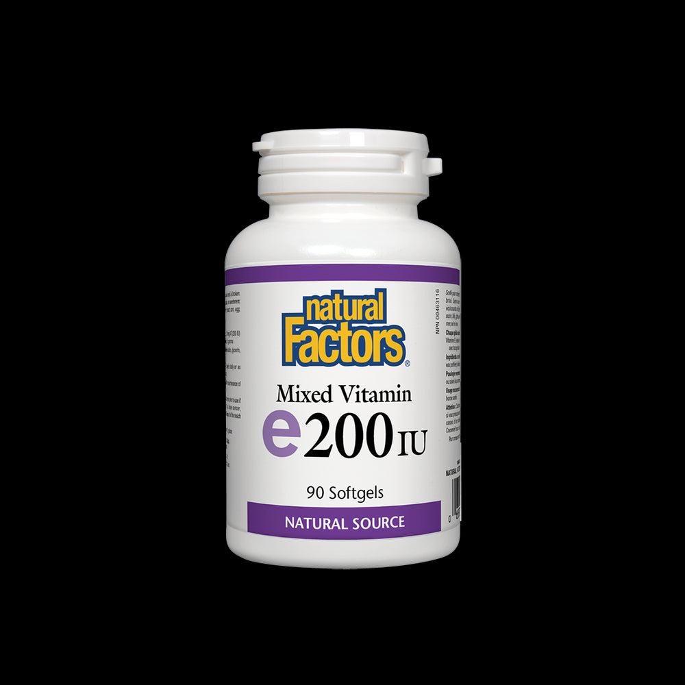 Vitamín E 200 IU prírodný zdroj Tokoferol - 90 kapsúl