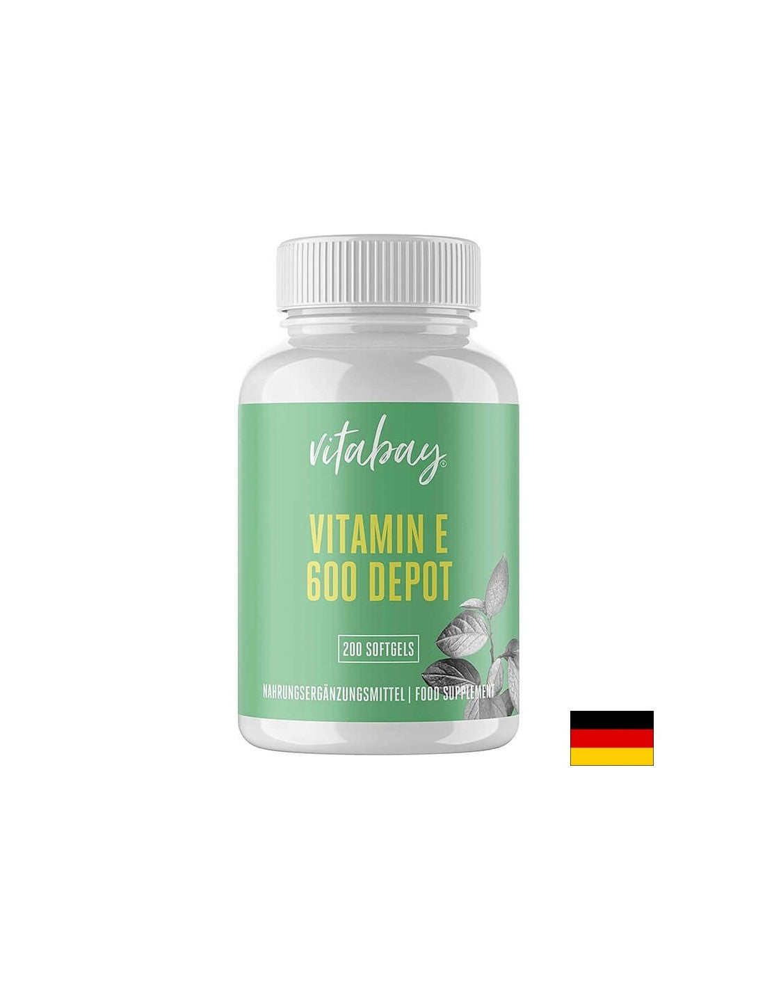 Vitamín E - Vitamín E 300 IU, 200 mäkkých želatínových kapsúl <tc>Vitabay</tc>