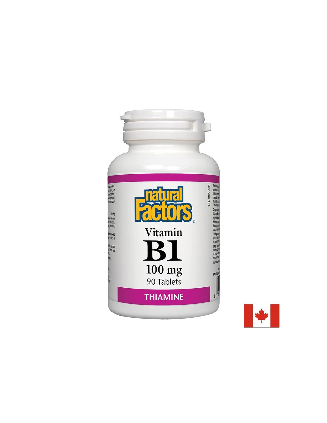 Vitamín B1 100 mg - 90 tabliet