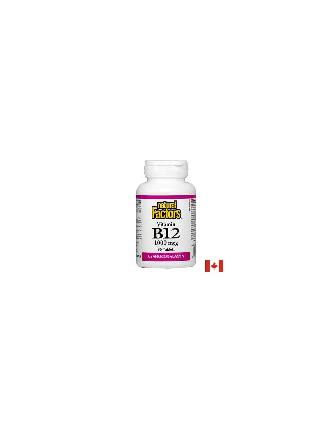 Vitamín B12 kyanokobalamín 1000 mcg - 90 tabliet