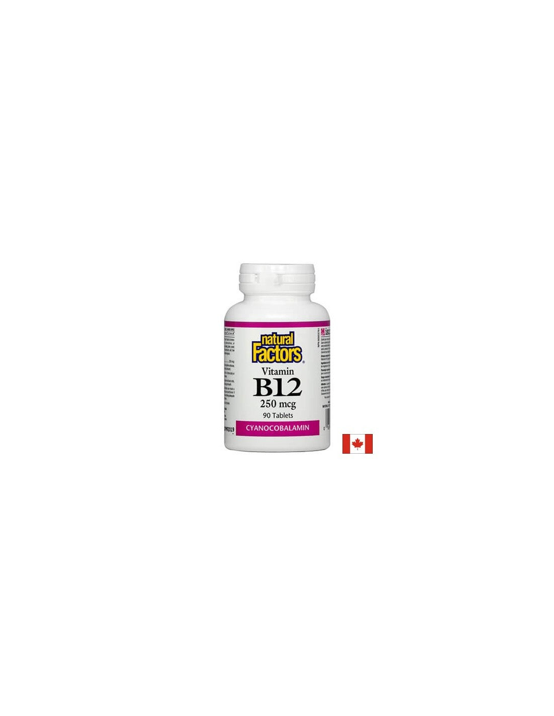 Vitamín B12 250 McG - 90 tabliet