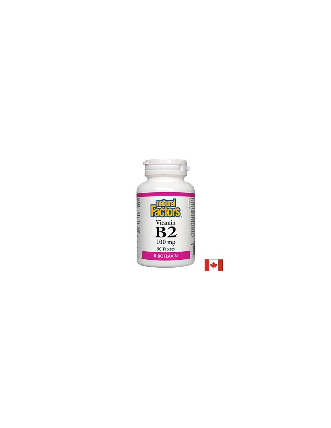 Vitamín B2 100 mg - 90 tabliet