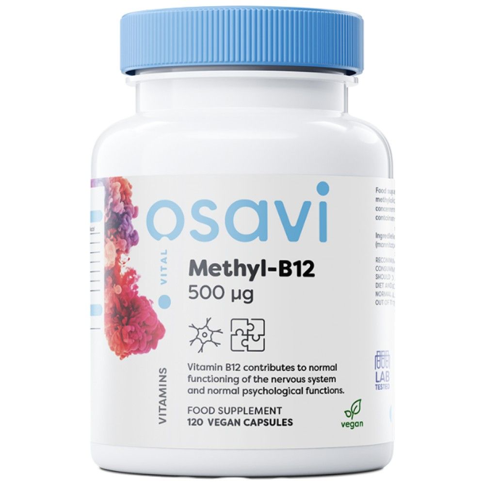 Metyl -B12 500 mcg - 120 kapsúl