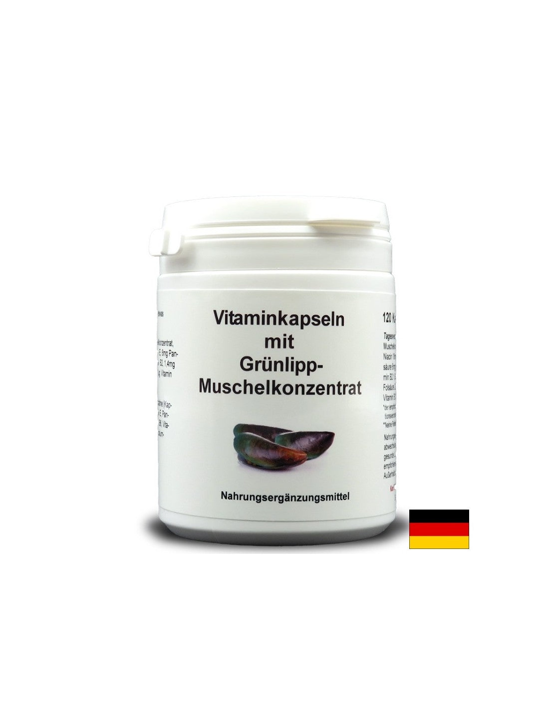 Vitaminkapseln mit Grünlipp-Muschelkonzentrat - Mušle a vitamíny, 120 kapsúl <tc>Karl Minck</tc>