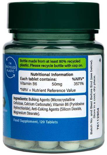 Vitamín B6 / pyridoxín 50 mg - 100 tabliet