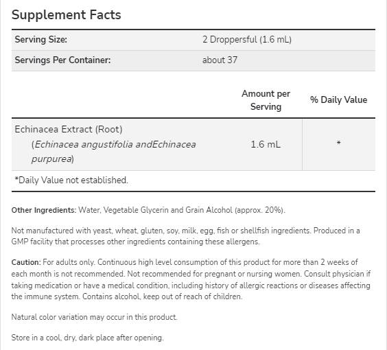 Echinacea kvapalný extrakt - 59 ml