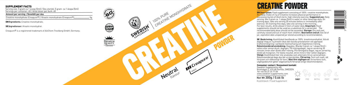 Prášok kreatín Creapre® - 300 gramov