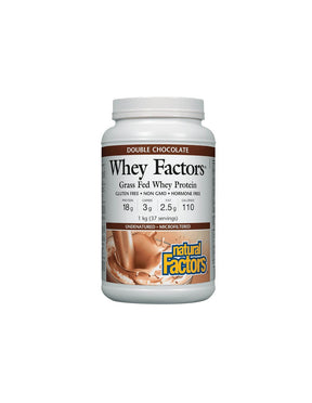 Whey Factors® Grass Fed Whey Protein | Chocolate - 1000 grams - Nutra Best Europe