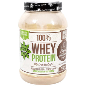 100% Whey Protein Isolate Matrix with Levzea | Chocolate and Hazelnut - 800 grams - Nutra Best Europe