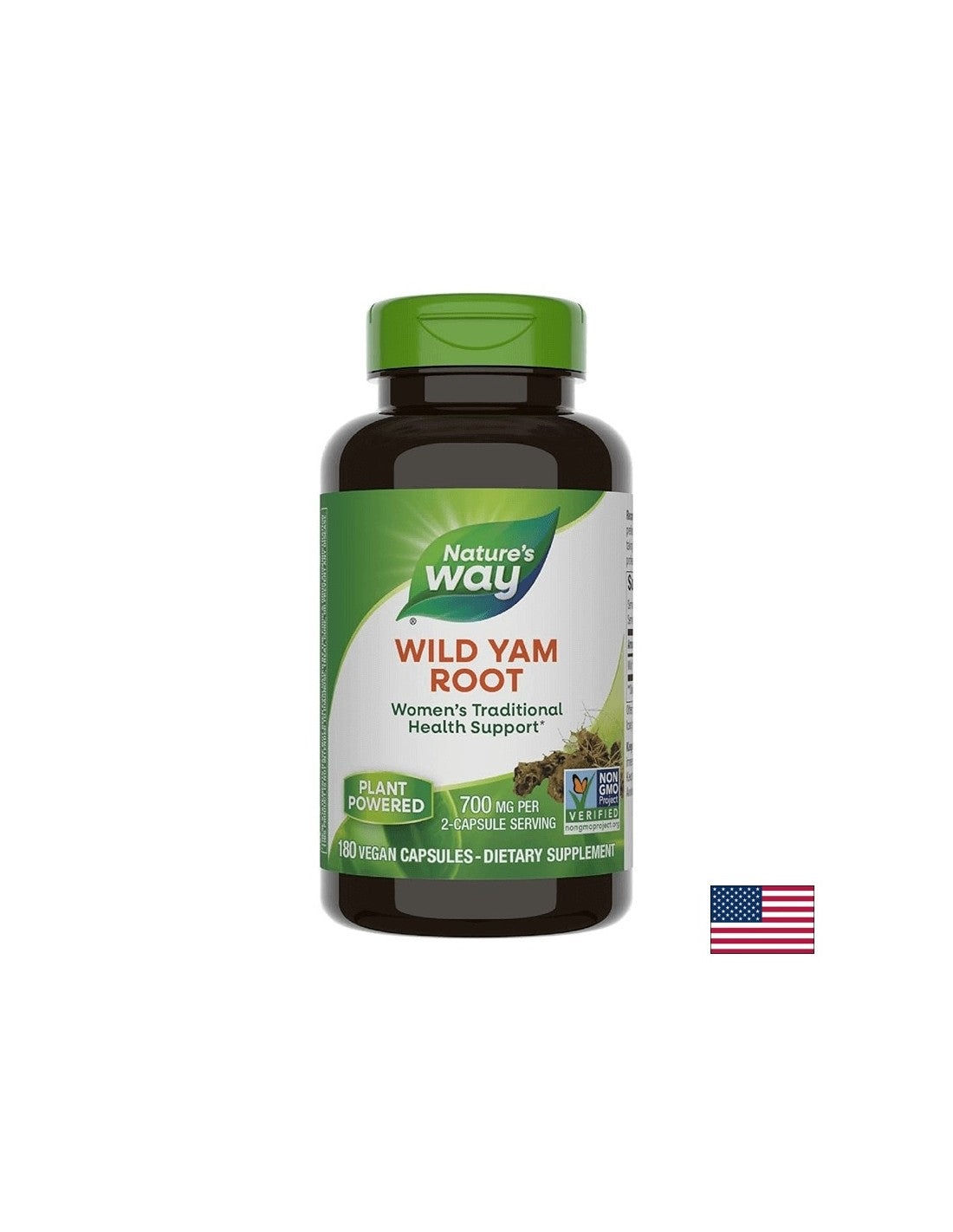 Divoký koreň Yam 425 mg - 180 kapsúl
