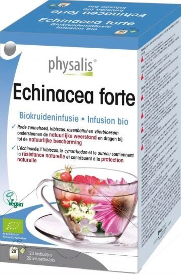Čaj Echinacea forte bio x 20 ks. - <tc>Physalis</tc>