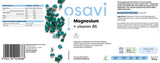 Citrát horečnatý + vitamín B6 - 90 kapsúl