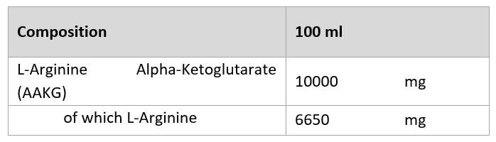 Aakg Nitro Shot 10 000 mg AAKG - 100 ml