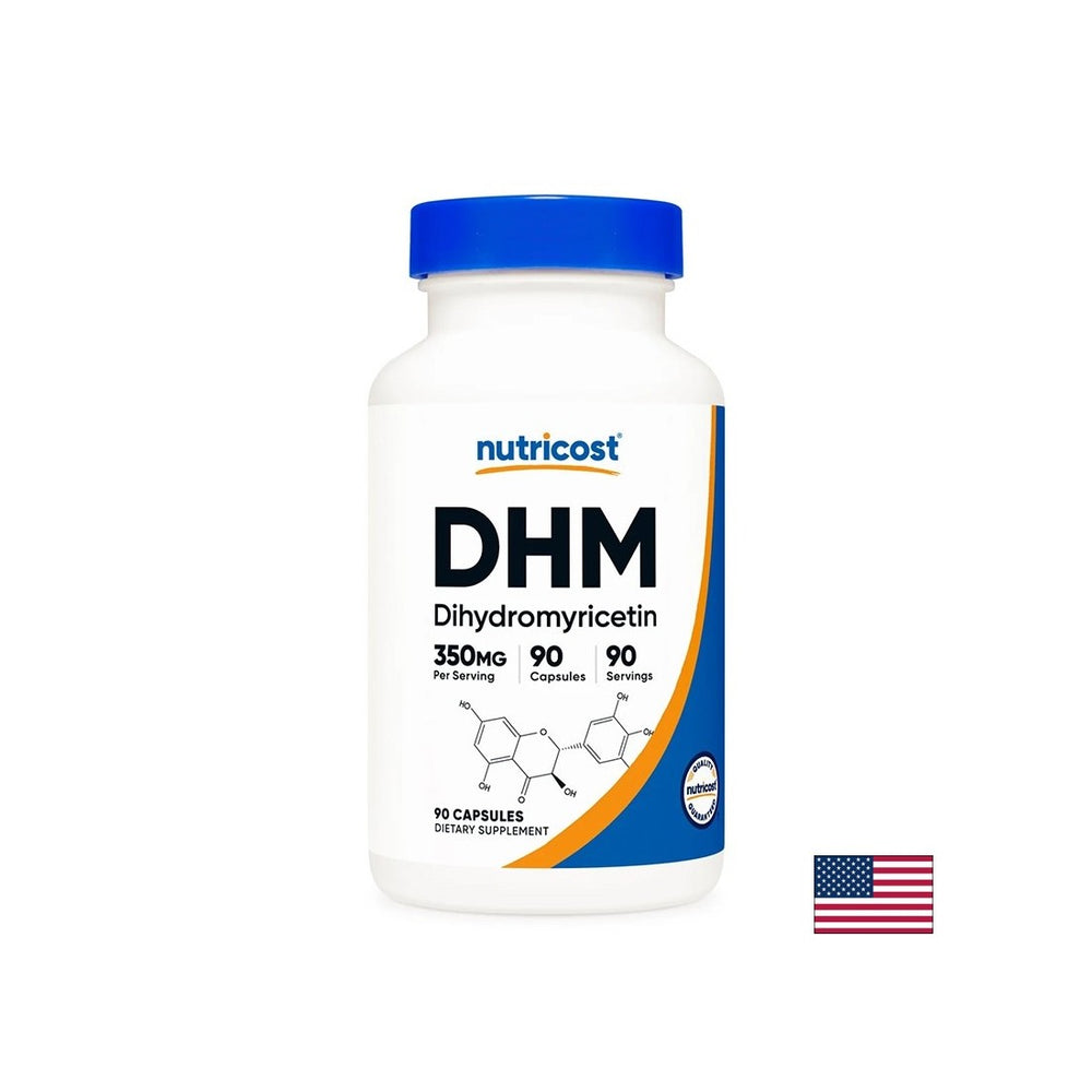 Pre pečeň so zvýšeným príjmom alkoholu - dihydromyricetín DHM, 350 mg x 90 kapsúl