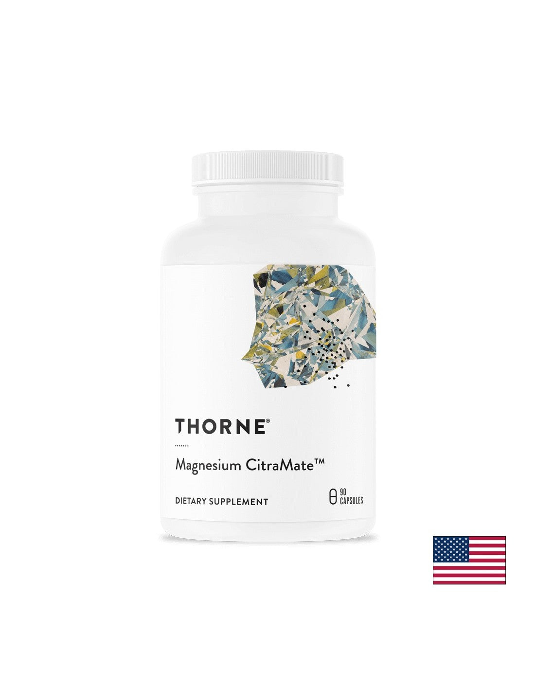 Zdravie srdca a svalov – horčík (citrát/jablčnan), 135 mg x 90 kapsúl <tc>Thorne</tc>