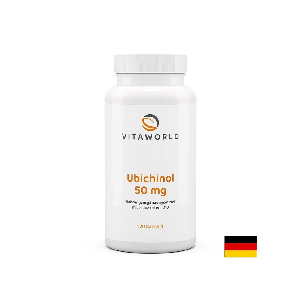 Zdravé srdce a energia - Coenzým Q10 (ubichinol), 50 mg x 60 kapsúl