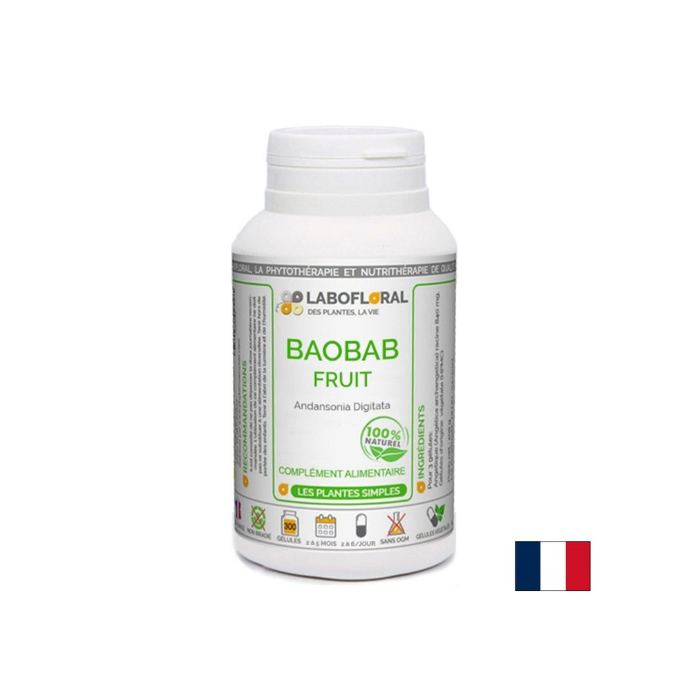 Zdravé chudnutie a gastrointestinálne zdravie - baobab (ovocná buničina), 50 kapsúl
